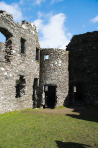Kilchurn from the inside